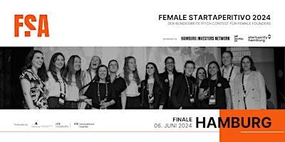 Imagem principal do evento Female StartAperitivo 2024 Finale in Hamburg