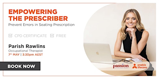 Imagem principal do evento Empowering the Prescriber: Prevent Errors in Seating Prescription