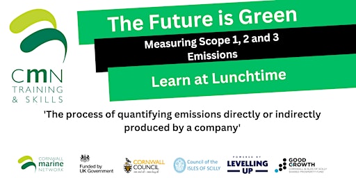 Hauptbild für Learn at Lunchtime: Measuring Scope 1, 2 and 3 Emissions