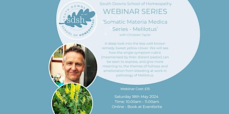 'Somatic Materia Medica Series - Melilotus' with Christian Taylor