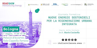 Immagine principale di HUMANISING ENERGY - GIORNATA FORMATIVA E TALK CON ARCH. MARIO CUCINELLA 