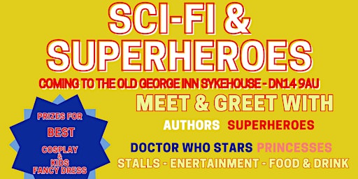 Imagem principal do evento South Yorkshire SCI-FI & Superheroes