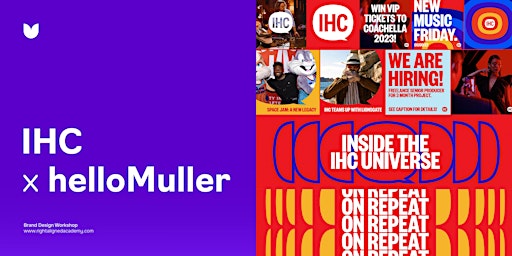 Image principale de Brand Design Workshop: Hello Muller