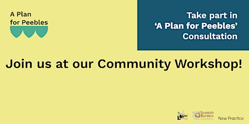 Invited Workshop for the public consultation for 'A Plan for Peebles'  primärbild