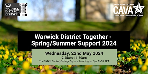 Primaire afbeelding van Warwick District Together - Spring/Summer support 2024