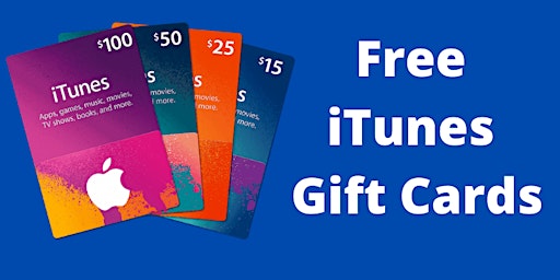 FrEE*  iTunes Gift Card Codes 2024 Get Unused Apple Gift Card Codes primary image
