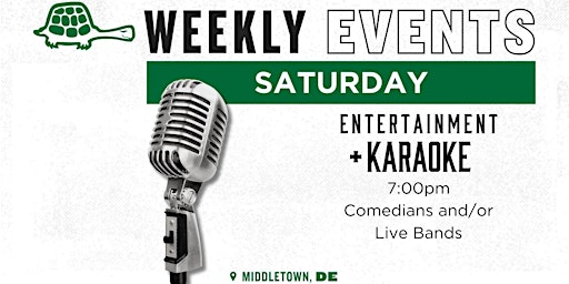 Entertainment + Karaoke | Saturday