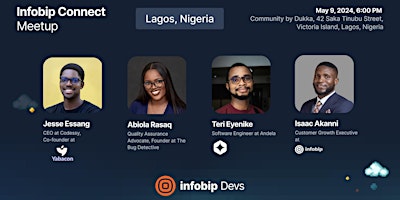 Immagine principale di Infobip Connect - Lagos Tech Meetup #4 