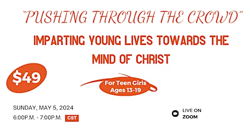 Primaire afbeelding van "Pushing Through The Crowd" [Teen Girls Ages 13-19]