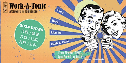 Work-A-Tonic - Die Afterwork Party in Haidhausen primary image
