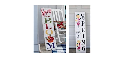 Spring Porch Signs