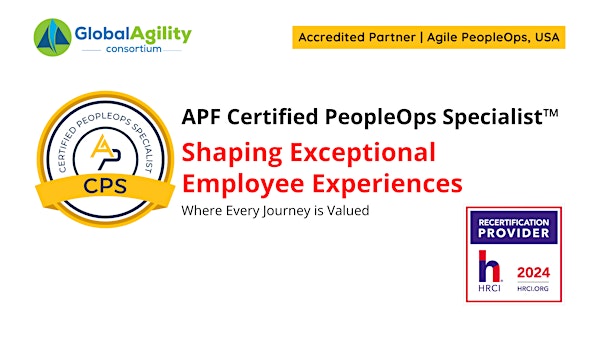 APF Certified PeopleOps Specialist™ (APF CPS™) | Sep 9-10, 2024