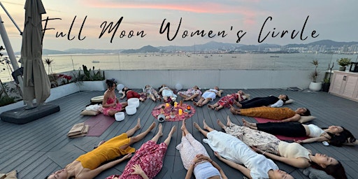 Immagine principale di Full Moon Women's Circle: Cacao ceremony, Movement and Feminine Embodiment 