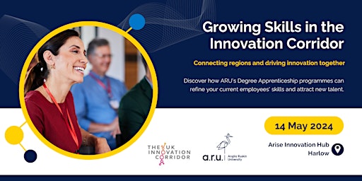 Imagem principal do evento Growing Skills in the Innovation Corridor