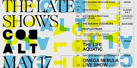 The Late Shows at Cobalt Studios