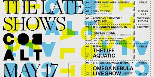 The Late Shows at Cobalt Studios primary image