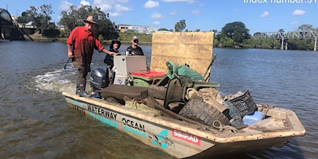 RUBBISH CLEAN UP EVENT: Burnett River MAY Day 3/3