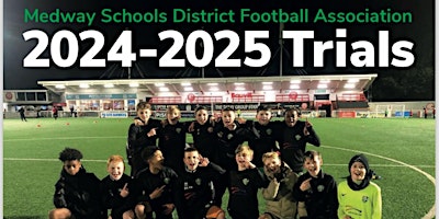 24/25 Medway Schools District FA Trials primary image