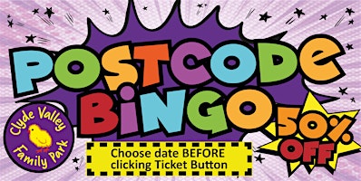 Imagem principal do evento Clyde Valley Family Park Postcode Bingo