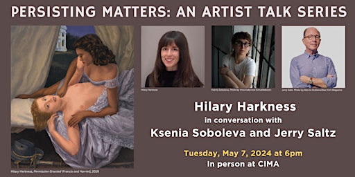 Primaire afbeelding van Persisting Matters: An Artist Talk Series - Hilary Harkness