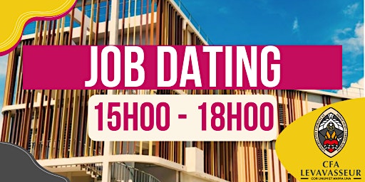 Image principale de JOB DATING - BTS TOURISME - 24 AVRIL 2024