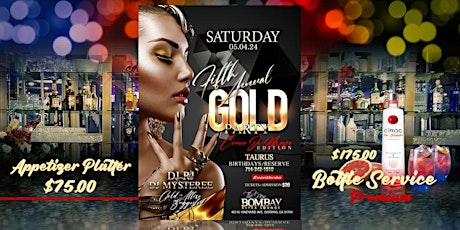 GOLD Party (5th Annual) "Cinco de Mayo Edition" BOMBAY Ultra Lounge
