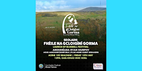 Launch of Féile na gCloigíní Gorma 2024 with Mayor Ryan Murphy
