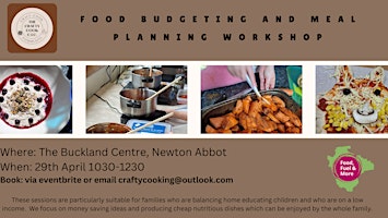 Immagine principale di Food Budgeting and Meal Planning Workshop 