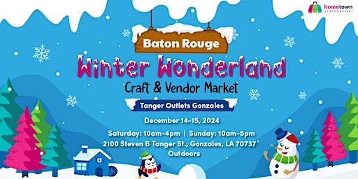 Imagem principal do evento Baton Rouge Winter Wonderland Craft and Vendor Market