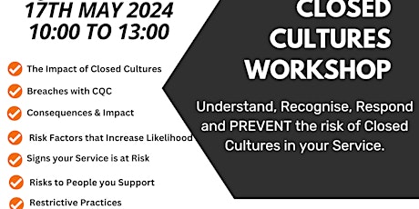 Closed Cultures Workshop