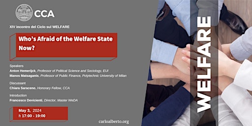 Imagem principal do evento Who’s Afraid of the Welfare State Now?