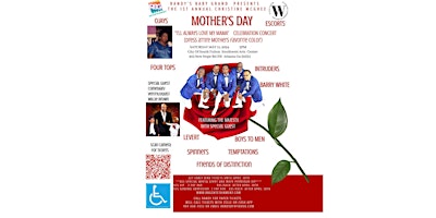 Image principale de Mother's Day " I'll Always Love My Mama" Concert