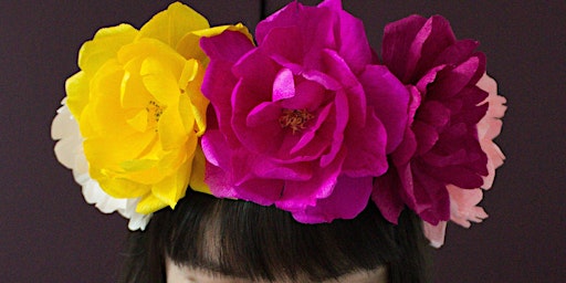 Immagine principale di Paper Flower Crown Workshop with Olivia Joy Flowers 
