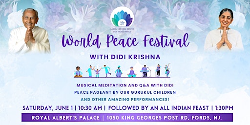 Imagem principal do evento World Peace Festival
