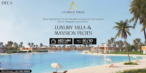 Imagem principal do evento DECA - Arabian Hills Estate