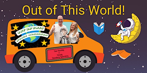Imagem principal do evento Out of This World! Story Science fun for age 7+ at Leigh library.