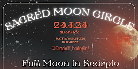 Scorpio Full Moon Ritual - Sacred Lunar Circle Vienna