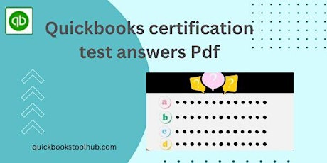 QuickBooks ProAdvisor certification exam questions