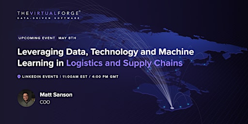 Imagem principal do evento Leveraging Data, Technology & Machine Learning in Logistics & Supply Chains