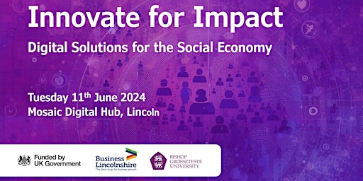 Imagem principal do evento Innovate for Impact: Digital Solutions for the Social Economy