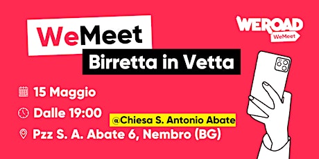 WeMeet | Birretta in Vetta