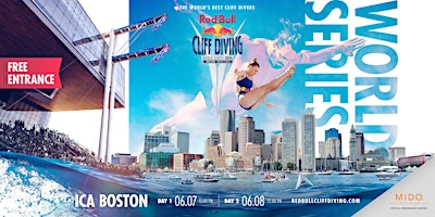 Imagem principal do evento Red Bull Cliff Diving World Series 2024 - Boston, USA