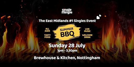 Singles SUMMER BBQ & LIVE MUSIC at Brewhouse & Kitchen (All welcome) primary image