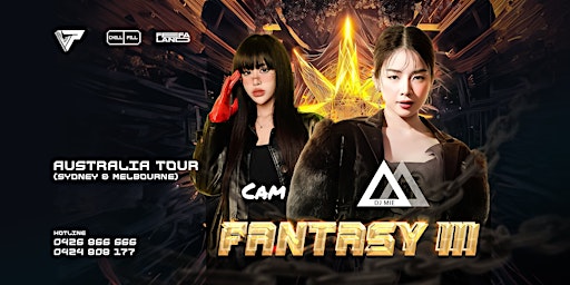 [SYD] FANTASY III ft DJ MIE, MC CAM and more primary image