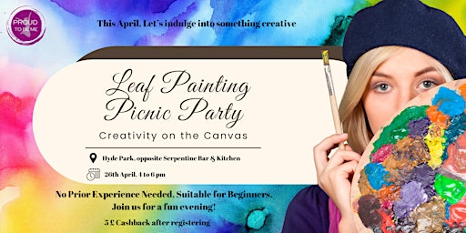 Primaire afbeelding van Leaf Painting Picnic Party