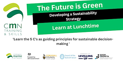 Immagine principale di Learn at Lunchtime: Developing a Sustainability Strategy 