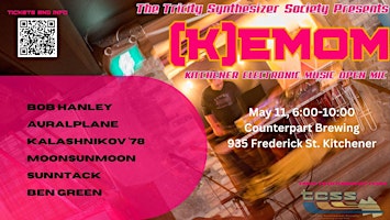Imagem principal do evento (K)EMOM #3 Kitchener Electronic Music Open Mic