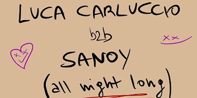 Sanoy & Luca Carluccio (All Night Long) primary image