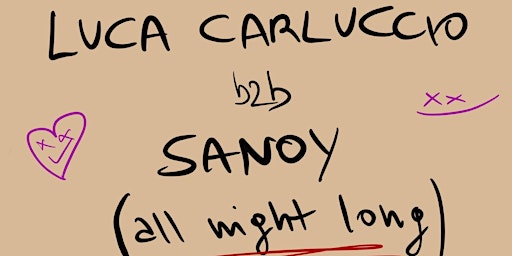 Sanoy & Luca Carluccio (All Night Long) primary image