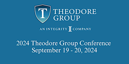 Imagem principal do evento 2024 Theodore Group Conference
